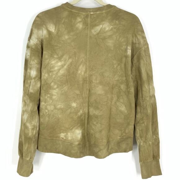 All In Motion Green Tie Dye Crew Neck Pullover Sweatshirt Size XS - Picture 3 of 10